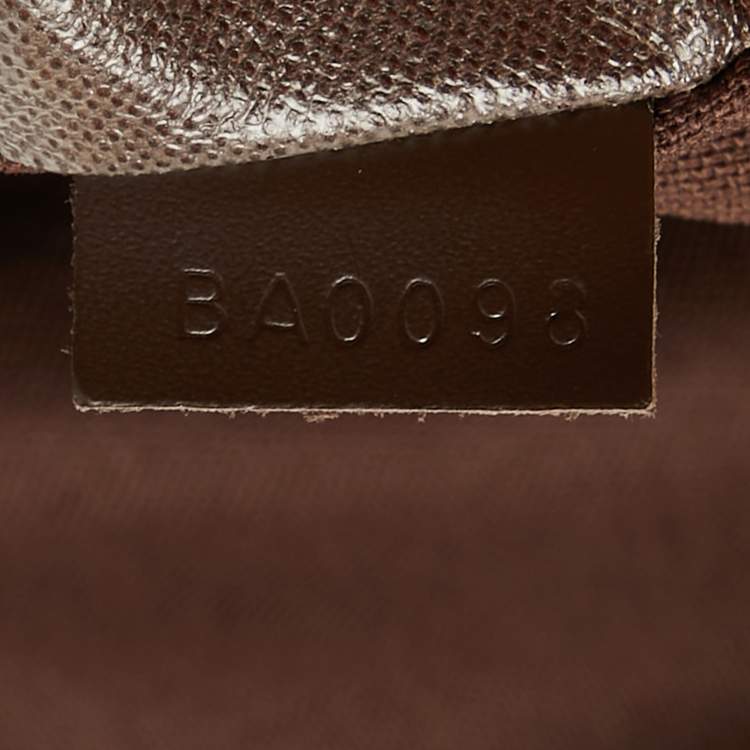 Pre Owned Louis Vuitton Damier Ebene Canvas Eole 60 Luggage Bag