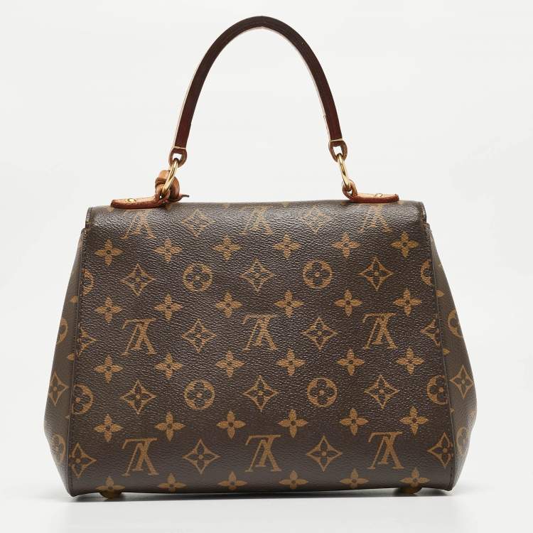 Pre Owned Louis Vuitton Monogram Canvas and Leather Cluny BB Bag