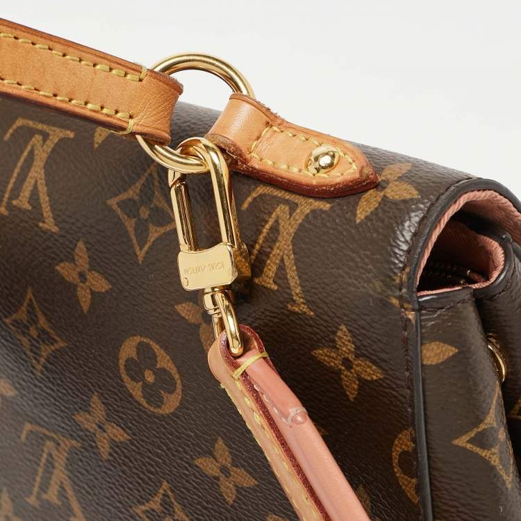 Pre Owned Louis Vuitton Monogram Canvas and Leather Cluny BB Bag