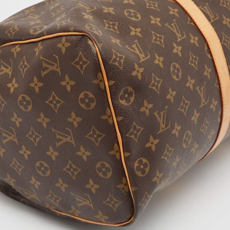 Pre Owned Louis Vuitton Monogram Canvas Keepall 50 Bag