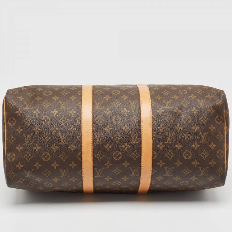 Pre Owned Louis Vuitton Monogram Canvas Keepall 50 Bag