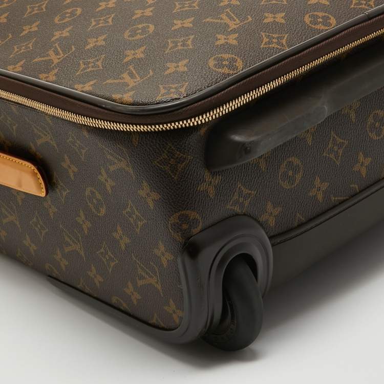 Pre Owned Louis Vuitton Monogram Canvas Business Pegase Legere 55 Luggage