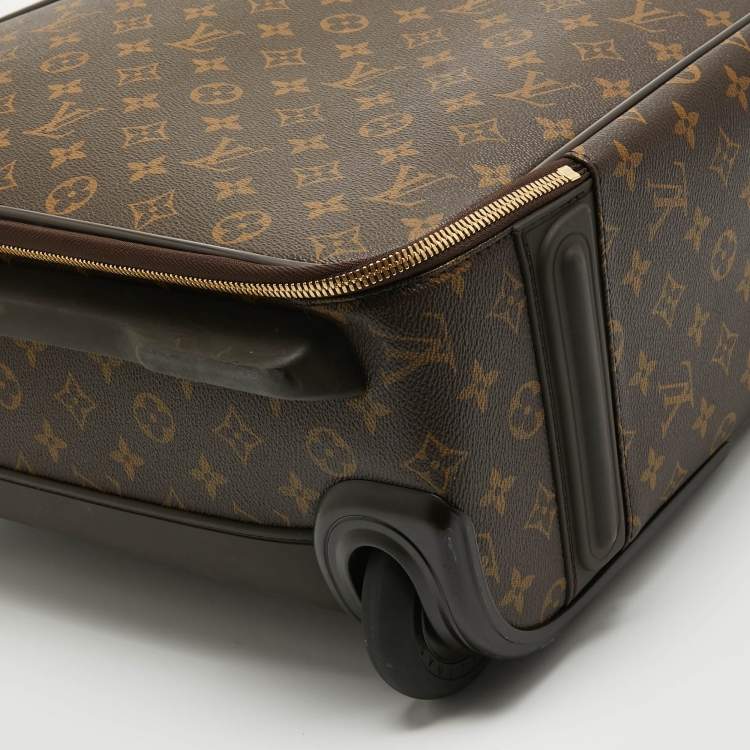 Pre Owned Louis Vuitton Monogram Canvas Business Pegase Legere 55 Luggage