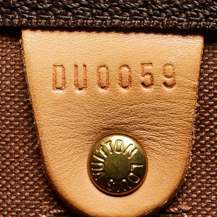 Pre Owned Louis Vuitton Monogram Canvas Keepall 55 Bag