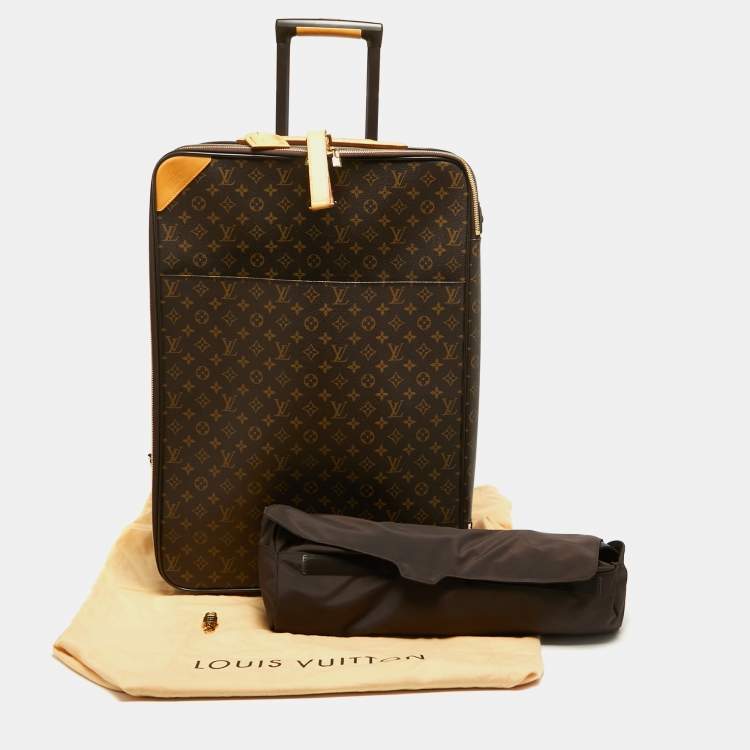 Pre Owned Louis Vuitton Monogram Canvas Pegase 65 Luggage