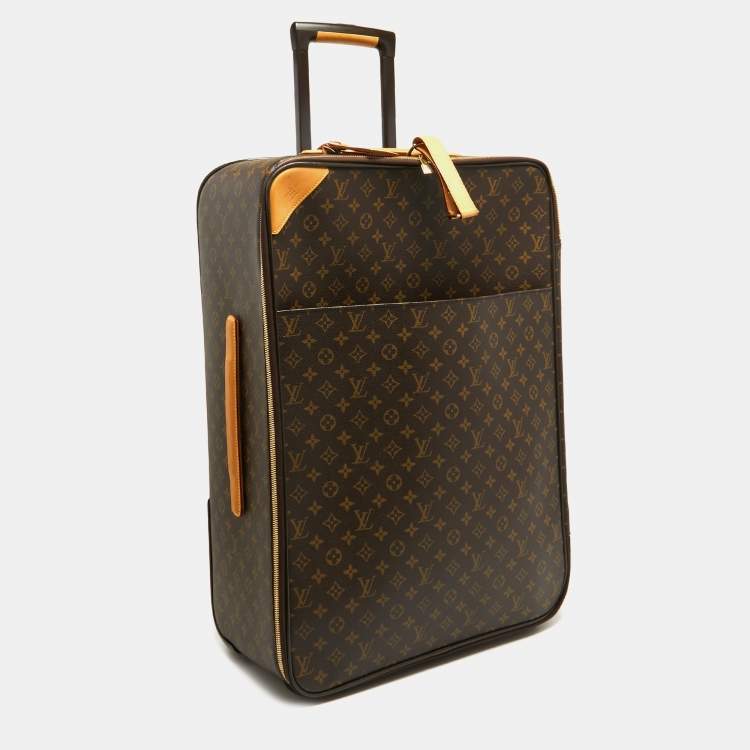 Pre Owned Louis Vuitton Monogram Canvas Pegase 65 Luggage