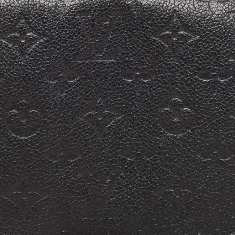 Pre Owned Louis Vuitton Black Monogram Empreinte Leather St Germain MM Bag