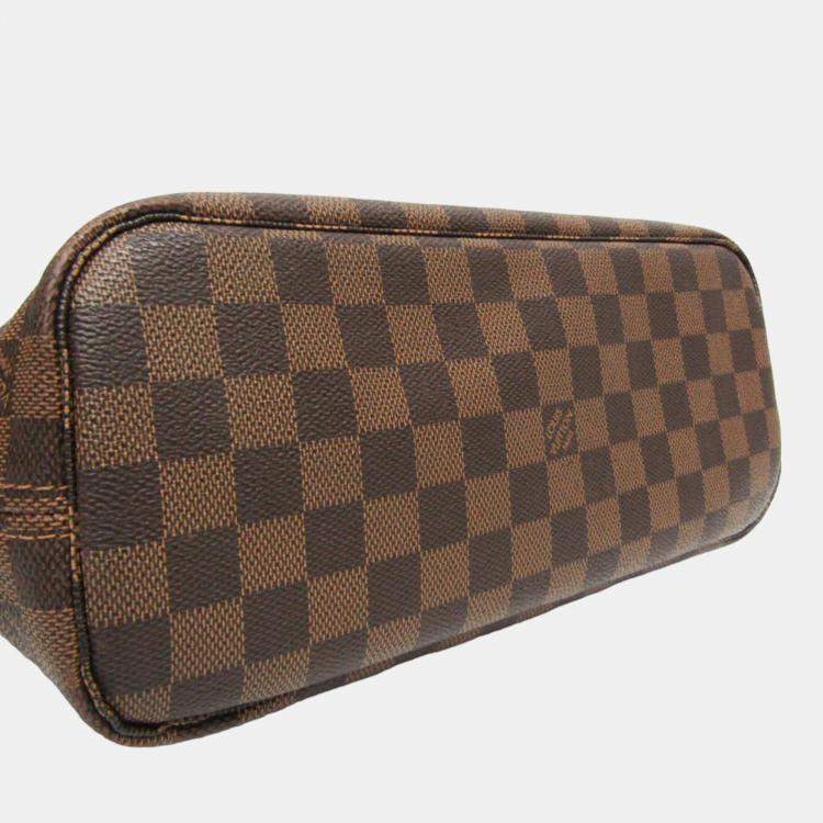 Pre Owned Louis Vuitton Damier Ebene NM Neverfull PM  Tote Bag  