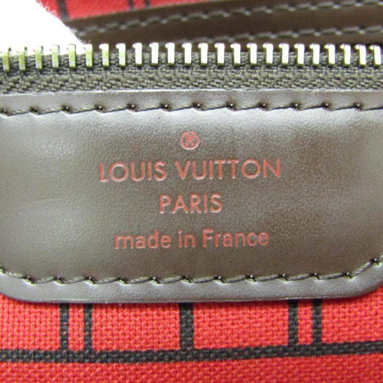 Pre Owned Louis Vuitton Damier Ebene NM Neverfull PM  Tote Bag  