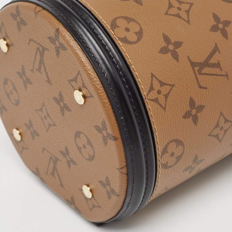 Pre Owned Louis Vuitton Monogram Reverse Canvas Cannes Bag