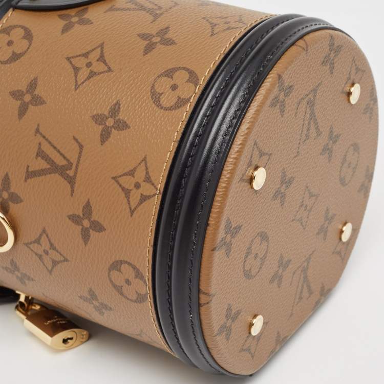 Pre Owned Louis Vuitton Monogram Reverse Canvas Cannes Bag