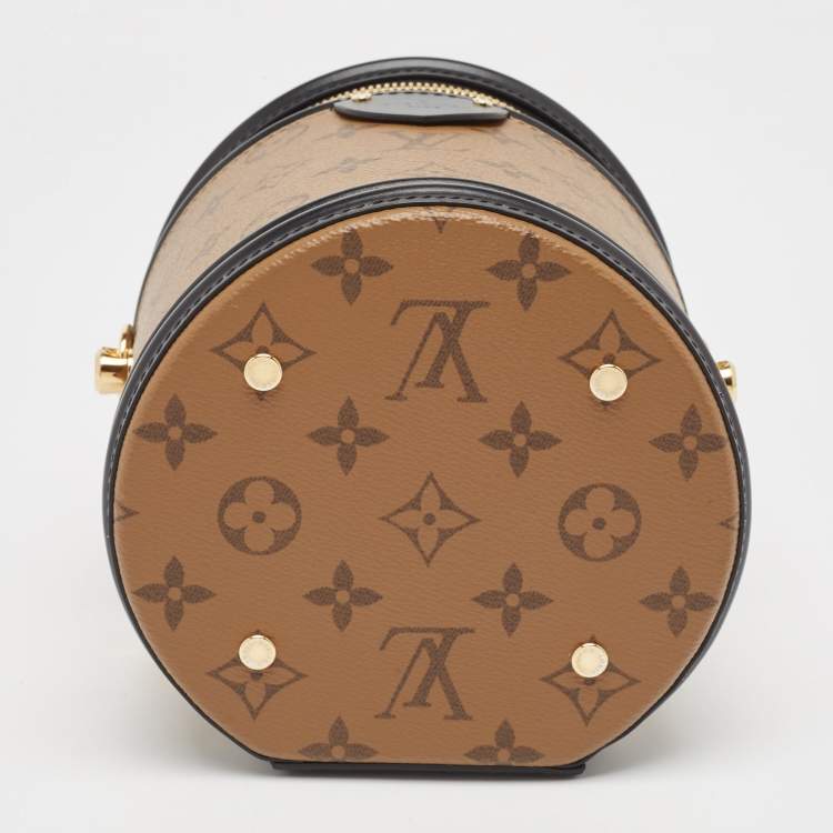 Pre Owned Louis Vuitton Monogram Reverse Canvas Cannes Bag