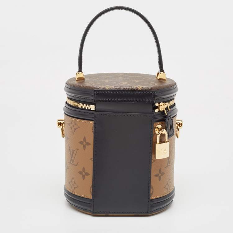 Pre Owned Louis Vuitton Monogram Reverse Canvas Cannes Bag