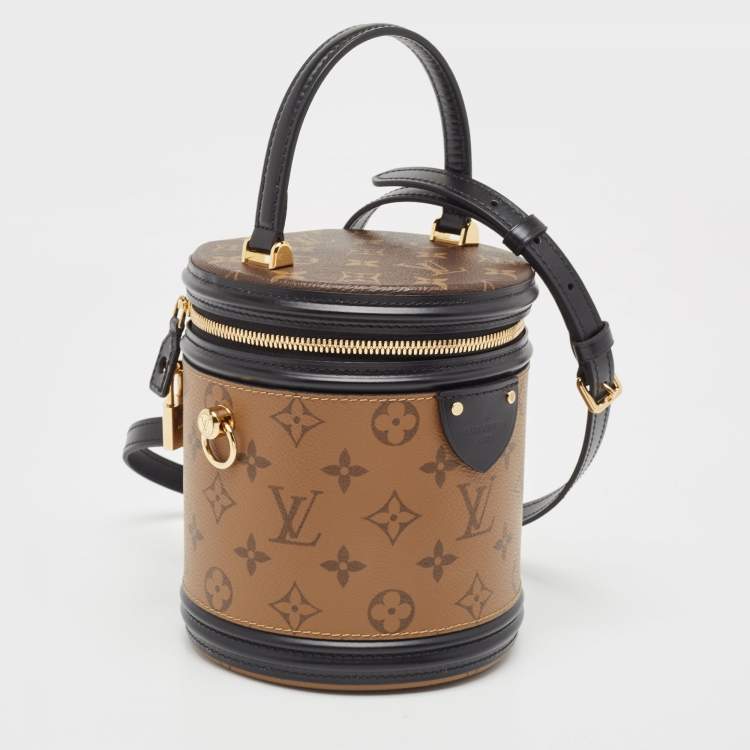 Pre Owned Louis Vuitton Monogram Reverse Canvas Cannes Bag