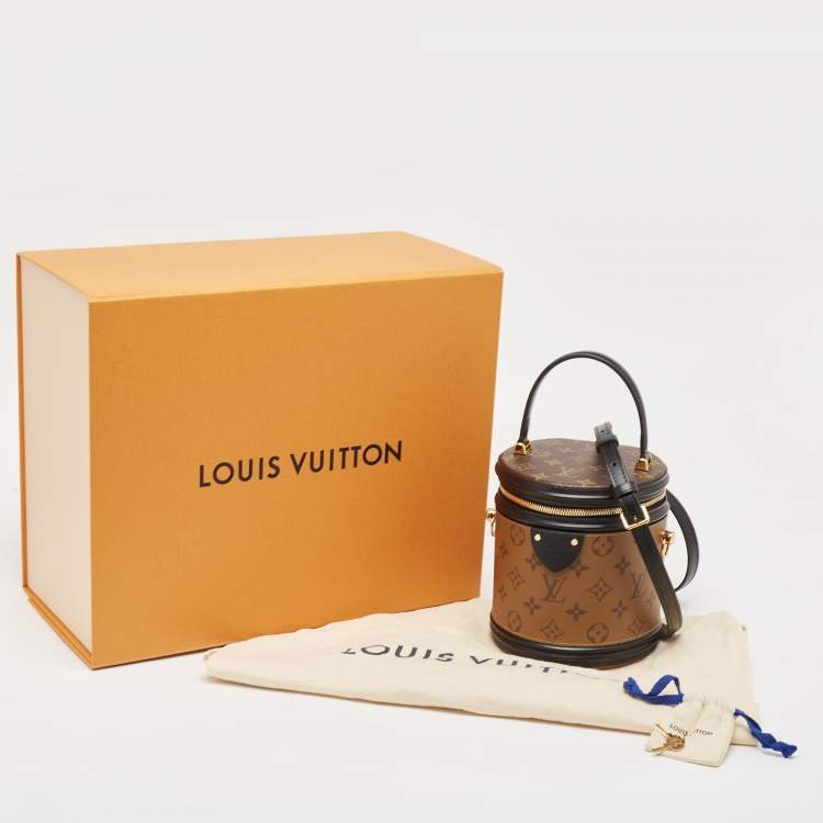 Pre Owned Louis Vuitton Monogram Reverse Canvas Cannes Bag