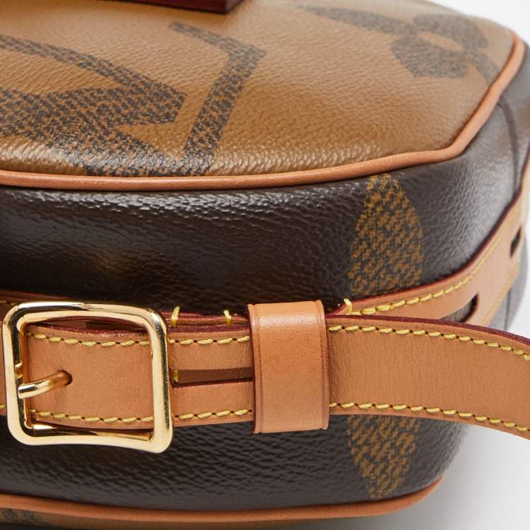 Pre Owned Louis Vuitton Monogram Giant Reverse Canvas Boite Chapeau Souple MM Bag