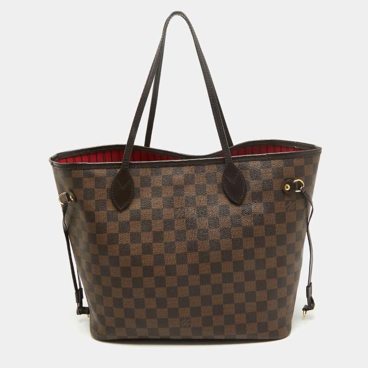 مملوكة مسبقًا Louis Vuitton Damier Ebene Canvas Neverfull MM Bag