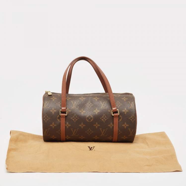 Pre Owned Louis Vuitton Monogram Canvas Papillon 26 Bag