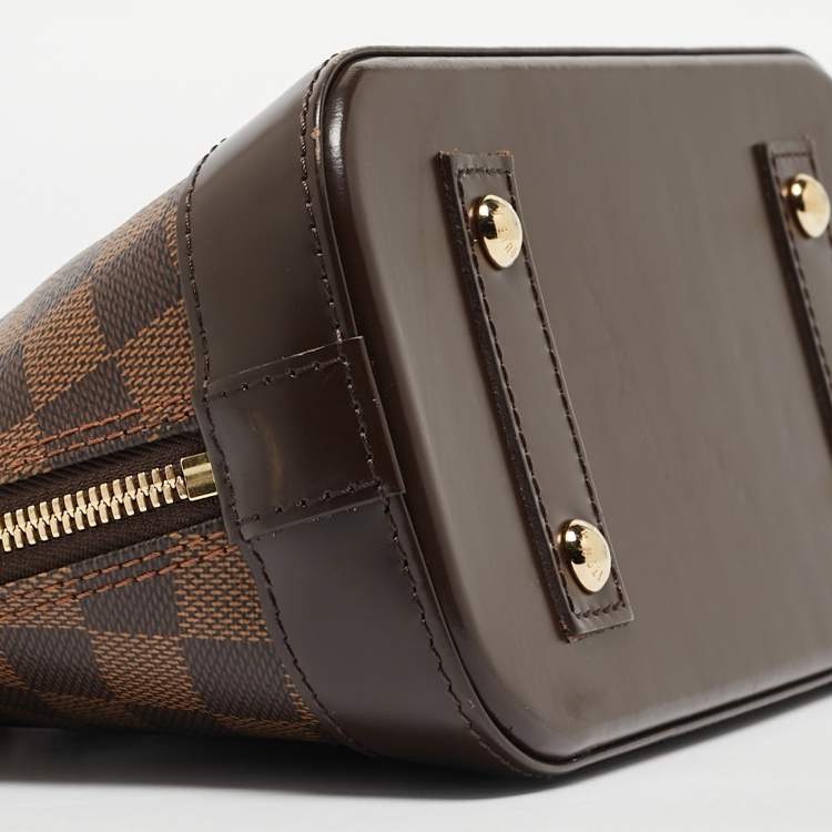 Pre Owned Louis Vuitton Damier Ebene Canvas Alma BB Bag