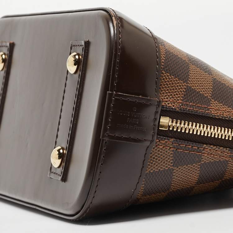 Pre Owned Louis Vuitton Damier Ebene Canvas Alma BB Bag