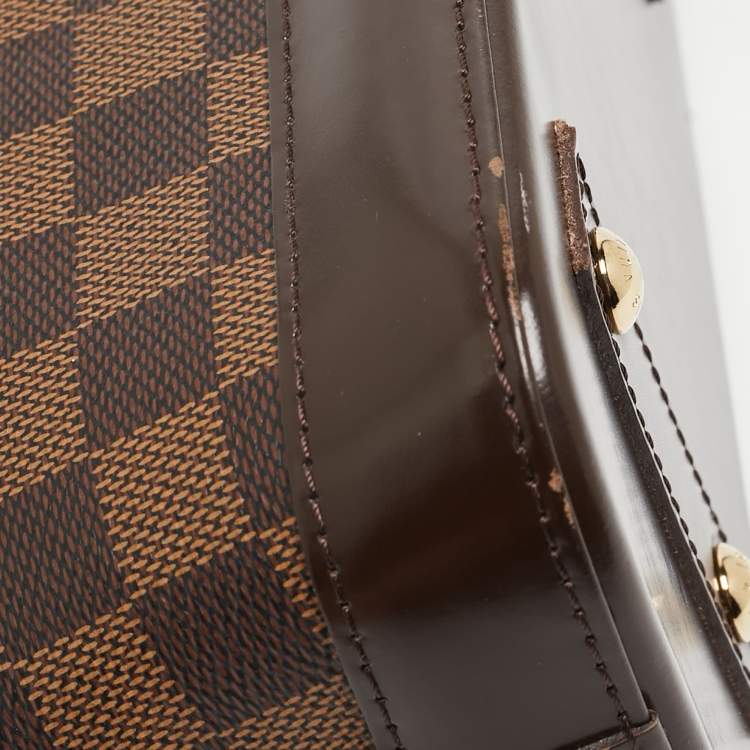 Pre Owned Louis Vuitton Damier Ebene Canvas Alma BB Bag