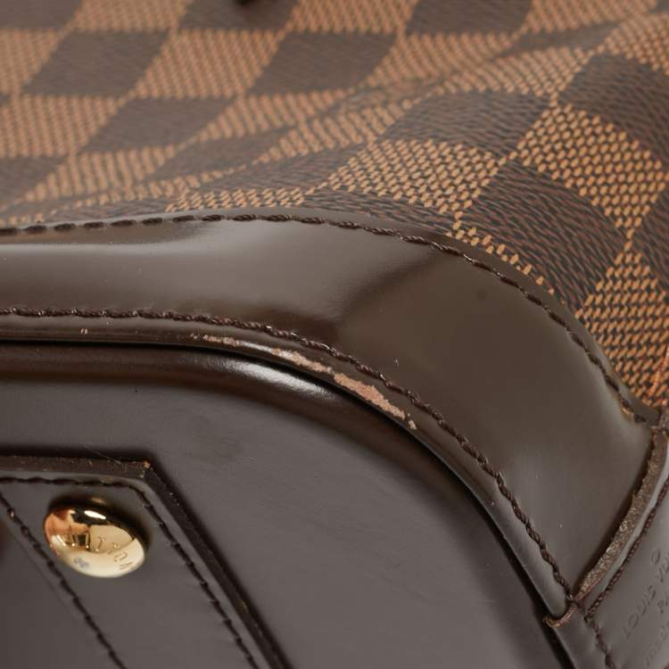 Pre Owned Louis Vuitton Damier Ebene Canvas Alma BB Bag