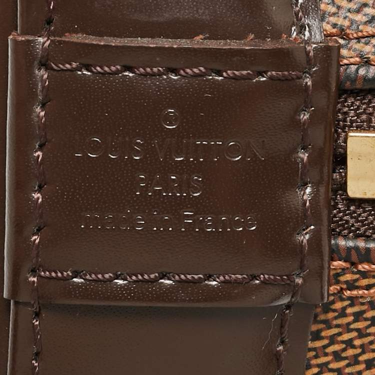 Pre Owned Louis Vuitton Damier Ebene Canvas Alma BB Bag