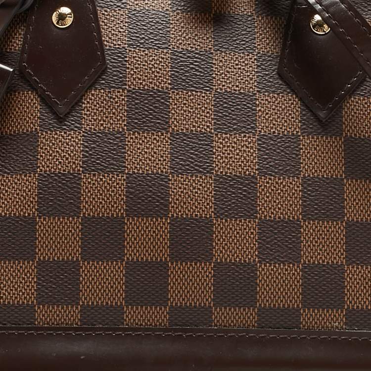 Pre Owned Louis Vuitton Damier Ebene Canvas Alma BB Bag