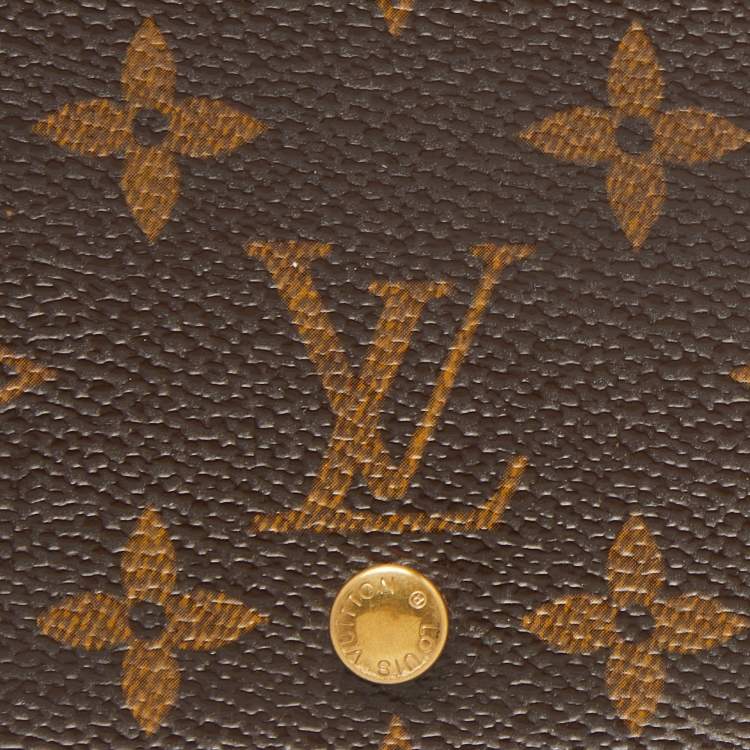 Pre Owned Louis Vuitton Monogram Canvas Porte Monnaie Billets Tresor Wallet