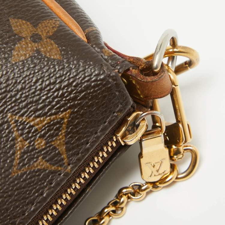 Pre Owned Louis Vuitton Monogram Canvas Eva Pochette 