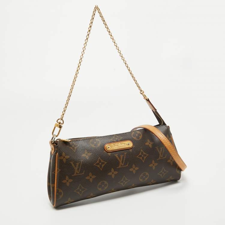 Pre Owned Louis Vuitton Monogram Canvas Eva Pochette 