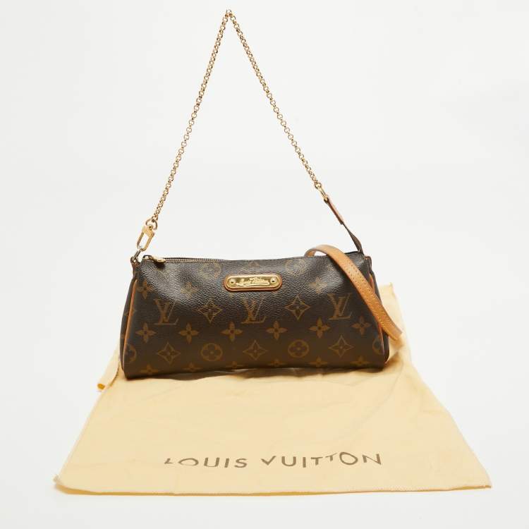Pre Owned Louis Vuitton Monogram Canvas Eva Pochette 