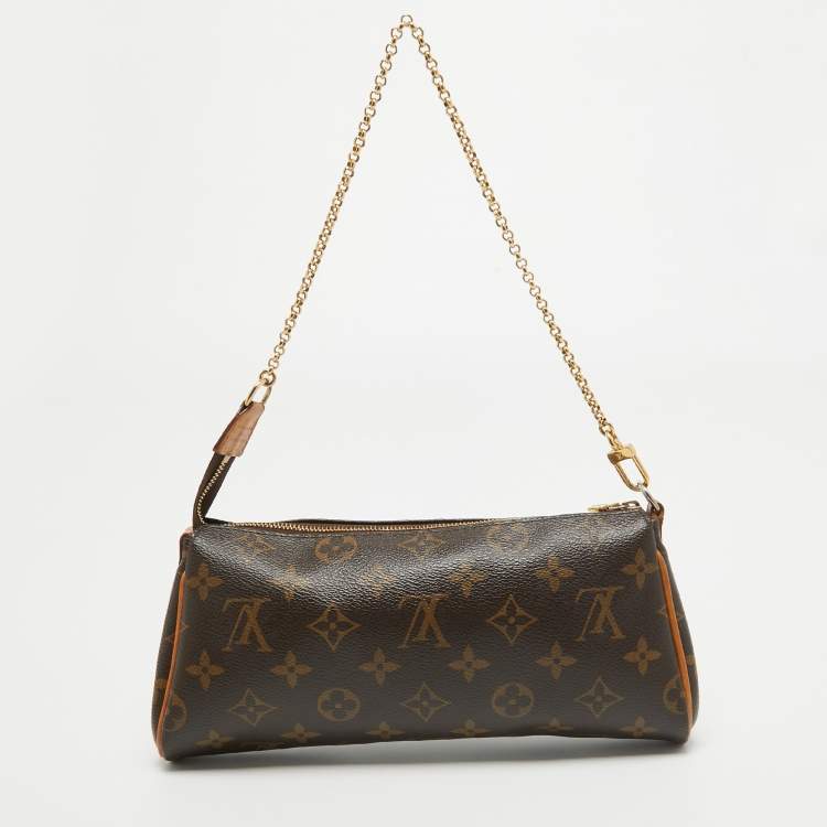 Pre Owned Louis Vuitton Monogram Canvas Eva Pochette 