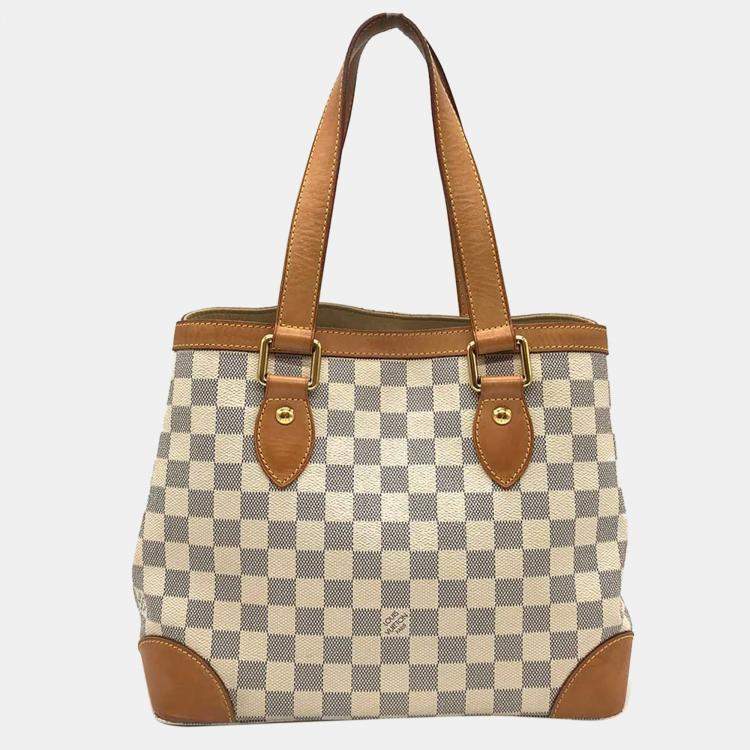 Pre Owned Louis Vuitton  Canvas Medium Hampstead Totes