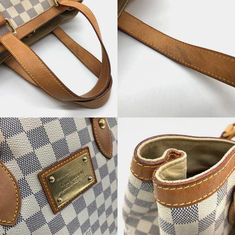 Pre Owned Louis Vuitton  Canvas Medium Hampstead Totes