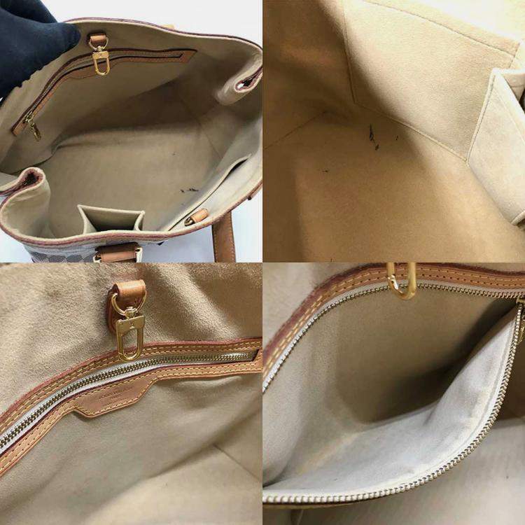 Pre Owned Louis Vuitton  Canvas Medium Hampstead Totes