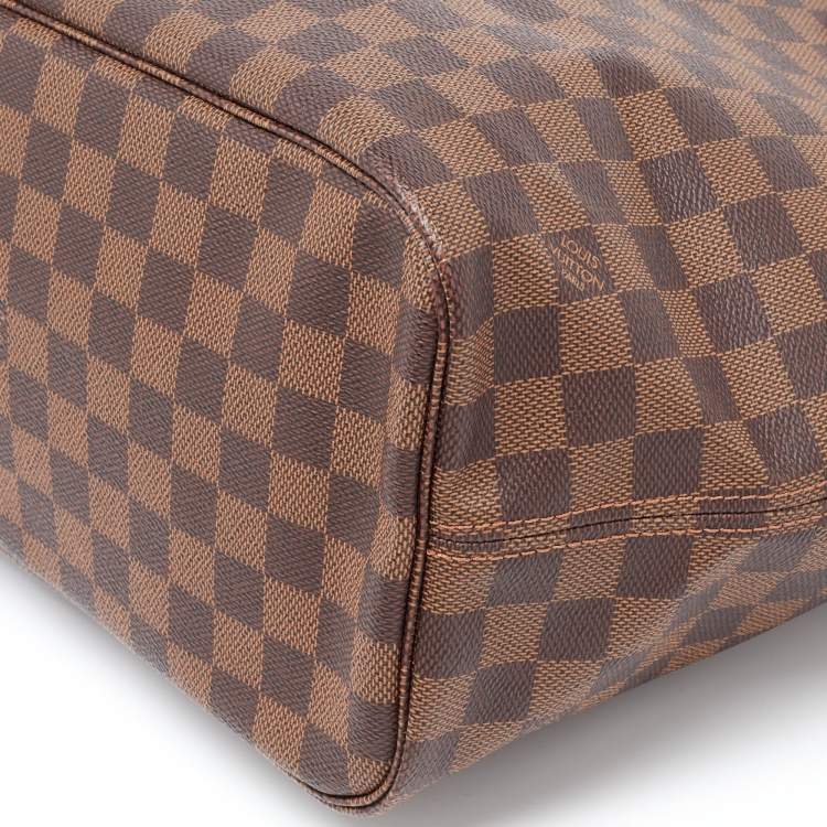 Pre Owned Louis Vuitton Damier Ebene Canvas Neverfull MM Bag