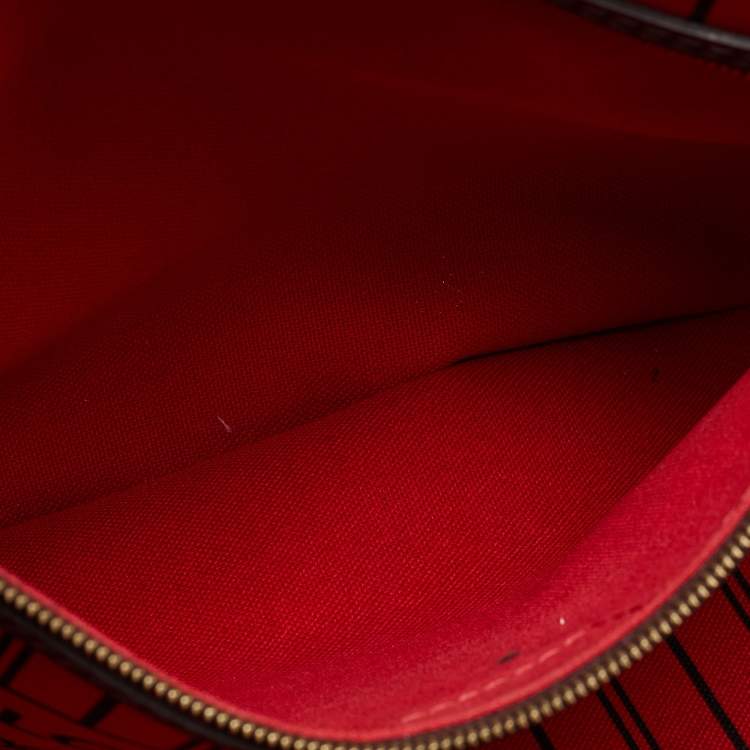 Pre Owned Louis Vuitton Damier Ebene Canvas Neverfull MM Bag