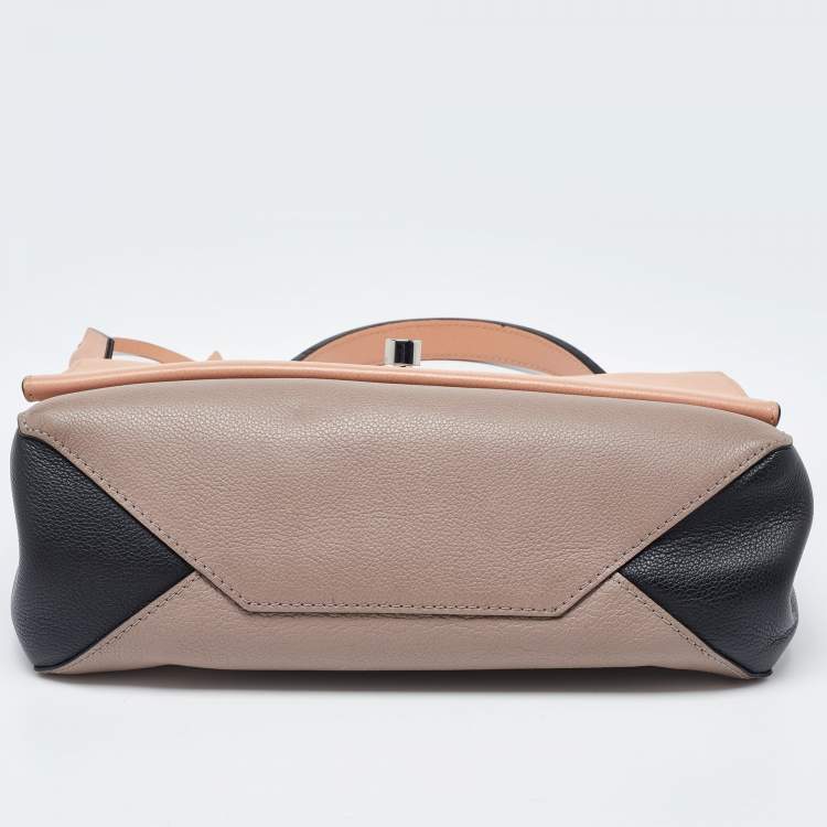 Pre Owned Louis Vuitton Multicolor Leather Lockme II Bag