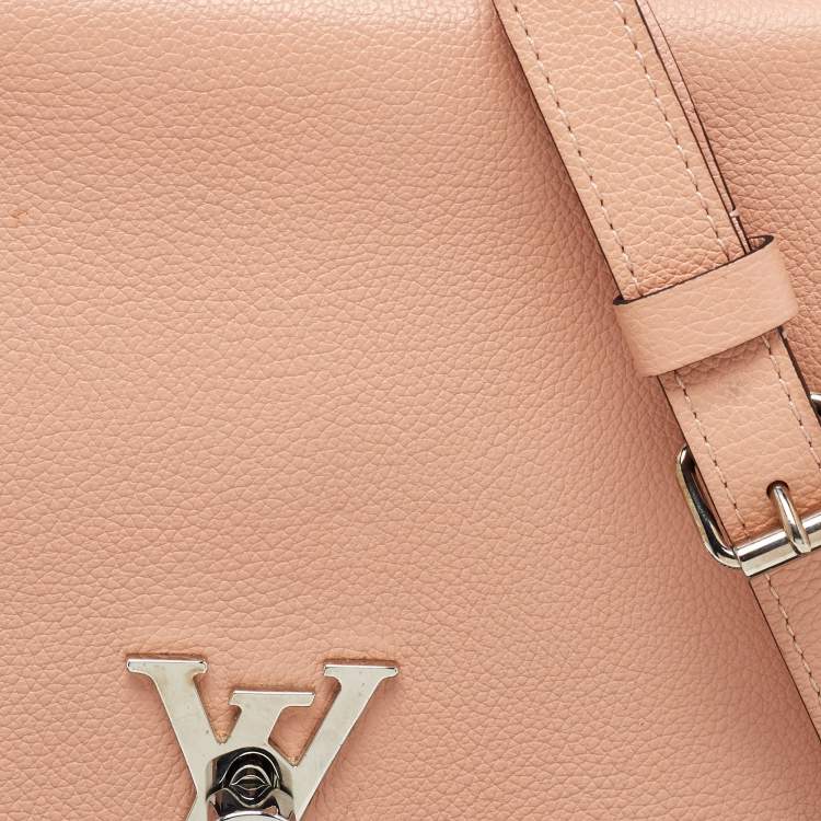 Pre Owned Louis Vuitton Multicolor Leather Lockme II Bag