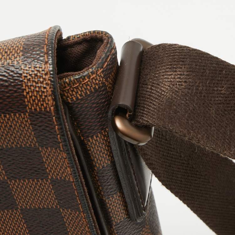 Pre Owned Louis Vuitton Damier Ebene Canvas District PM Bag