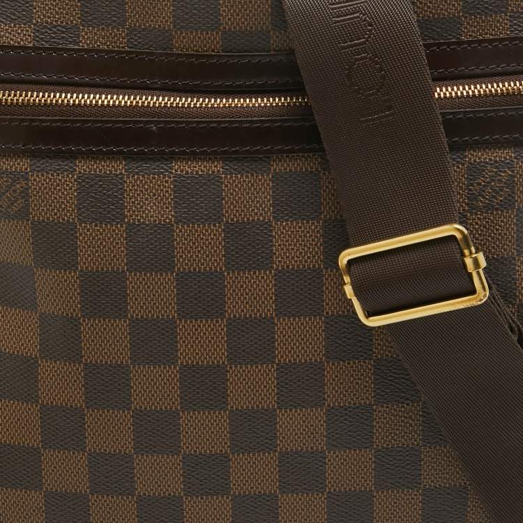 Pre Owned Louis Vuitton Damier Ebene Canvas Pochette Bosphore Bag