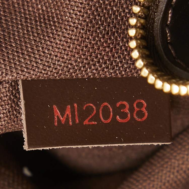 Pre Owned Louis Vuitton Damier Ebene Canvas Pochette Bosphore Bag