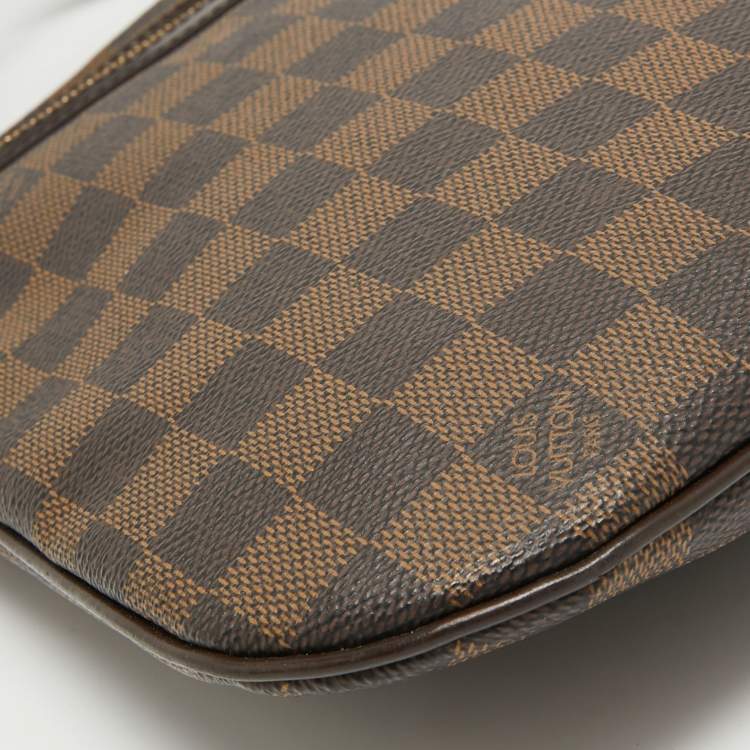 Pre Owned Louis Vuitton Damier Ebene Canvas Pochette Bosphore Bag