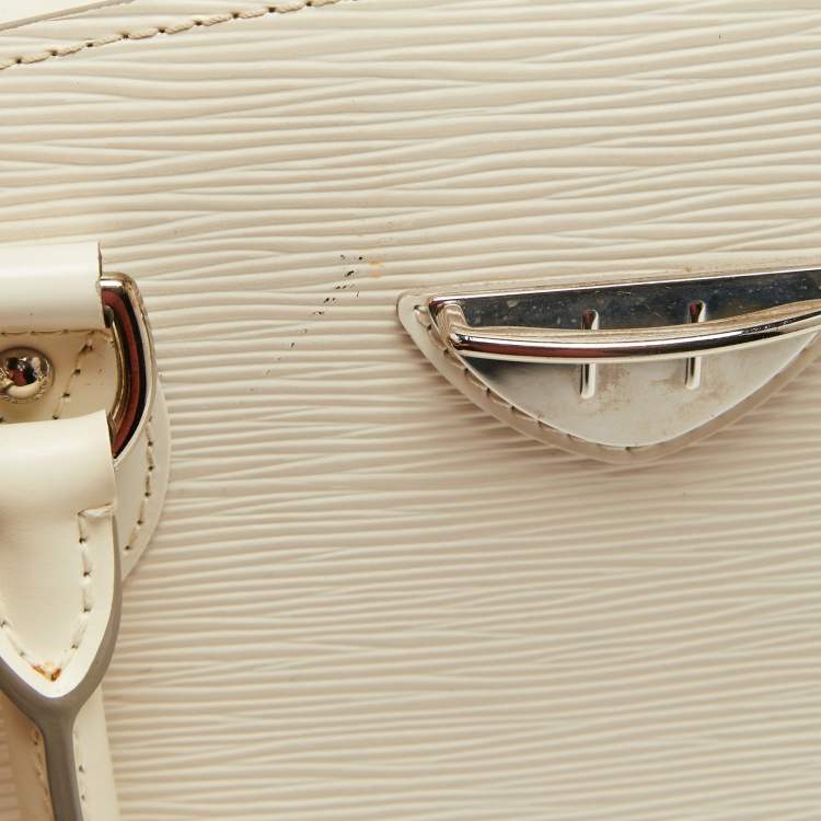 Pre Owned Louis Vuitton Ivorie Epi Leather Pont Neuf GM Bag