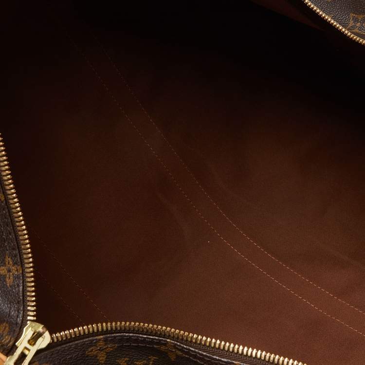 Pre Owned Louis Vuitton Monogram Canvas Keepall Bandouliere 60 Bag