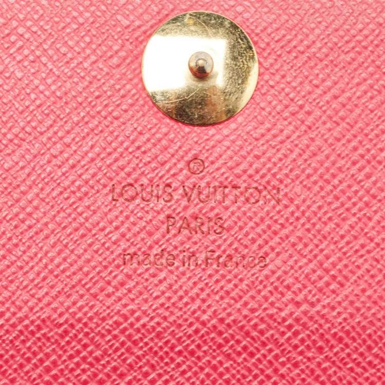 Pre Owned Louis Vuitton Black Monogram Multicolore Canvas Sarah Wallet