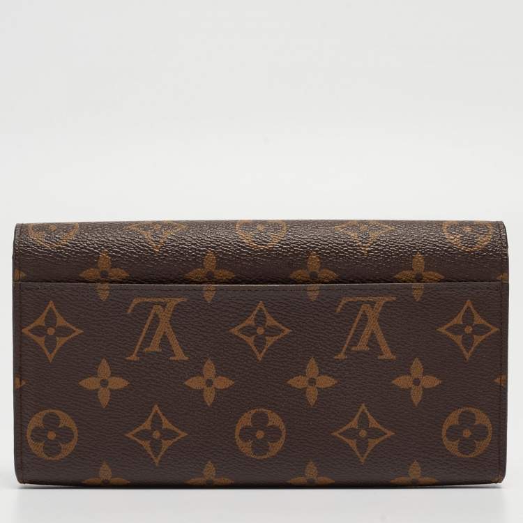 Pre Owned Louis Vuitton Monogram Canvas  Sarah Wallet