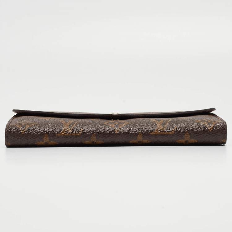 Pre Owned Louis Vuitton Monogram Canvas  Sarah Wallet