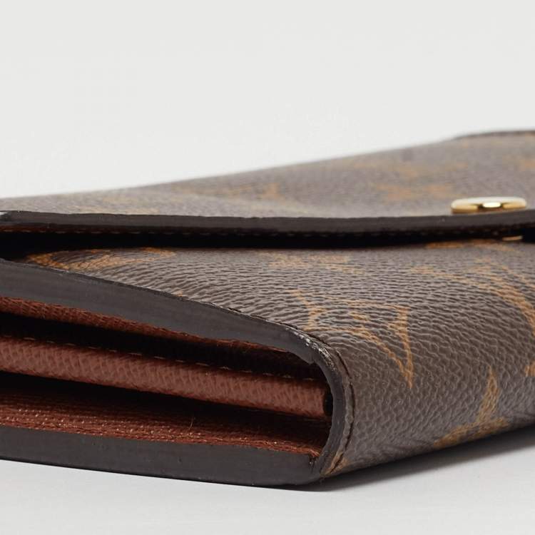 Pre Owned Louis Vuitton Monogram Canvas  Sarah Wallet